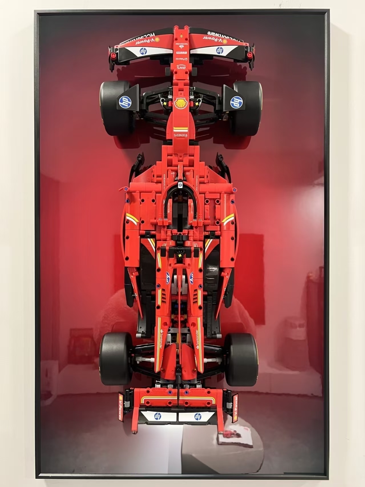Model Kit Ferrari - Support mural pour maquette LEGO 42207