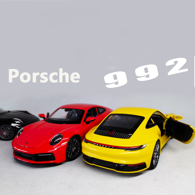 Model Kit Porsche 911 - WELLY – modèle de voiture en