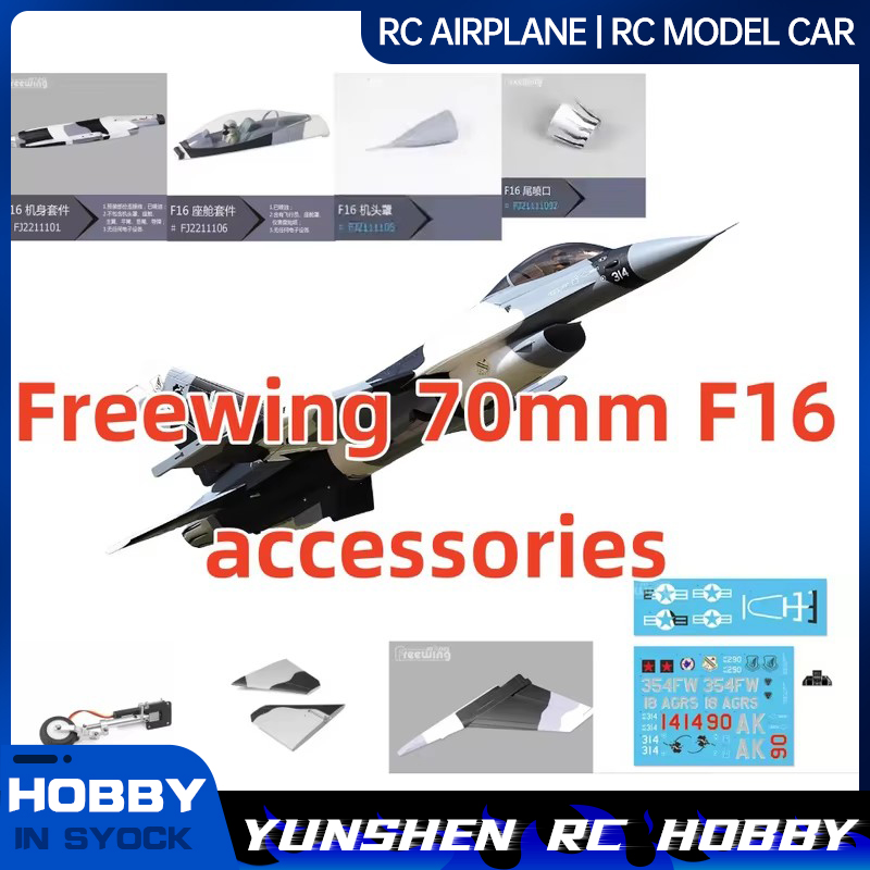 Model Kit F16 - Accessoires d'avion peints de Camouflage Freewing