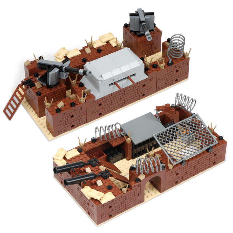 Model Kit Ww2 - Trench militaire de la seconde guerre
