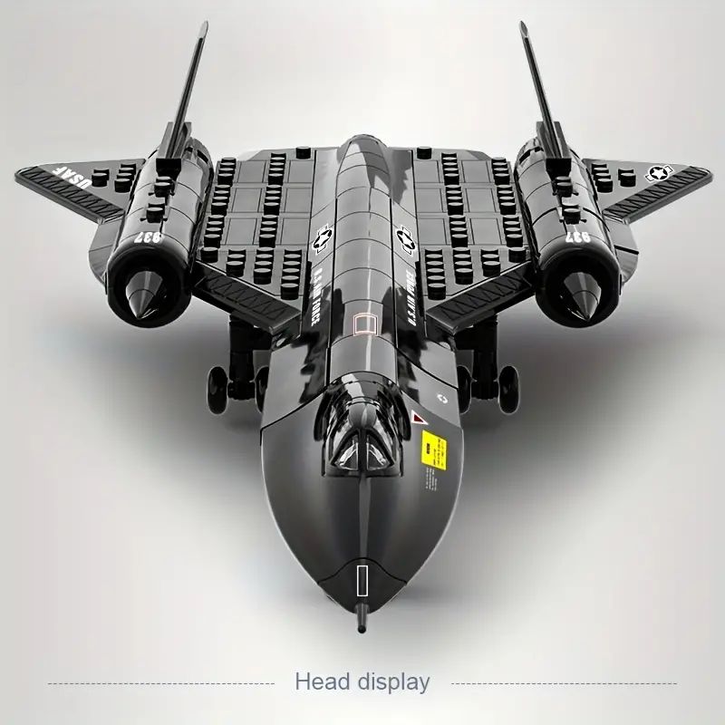 Model Kit Ferrari - Blocs de construction d'espace d'avion de