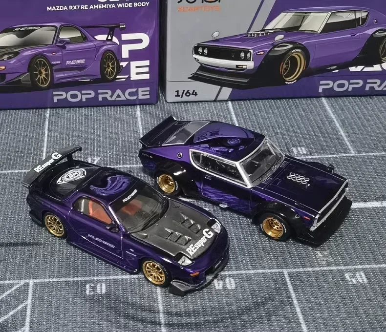 Model Kit Porsche 911 - XCARTOYS POP RACE 1/64 SKYLINE GT-R
