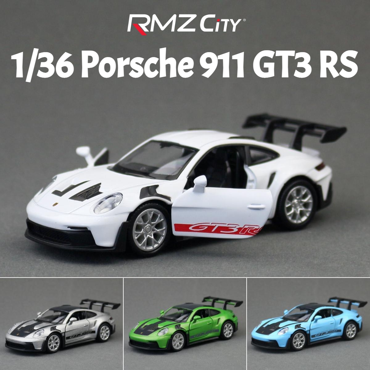 Model Kit Porsche 911 - Modèle de voiture jouet Porsche 1/36