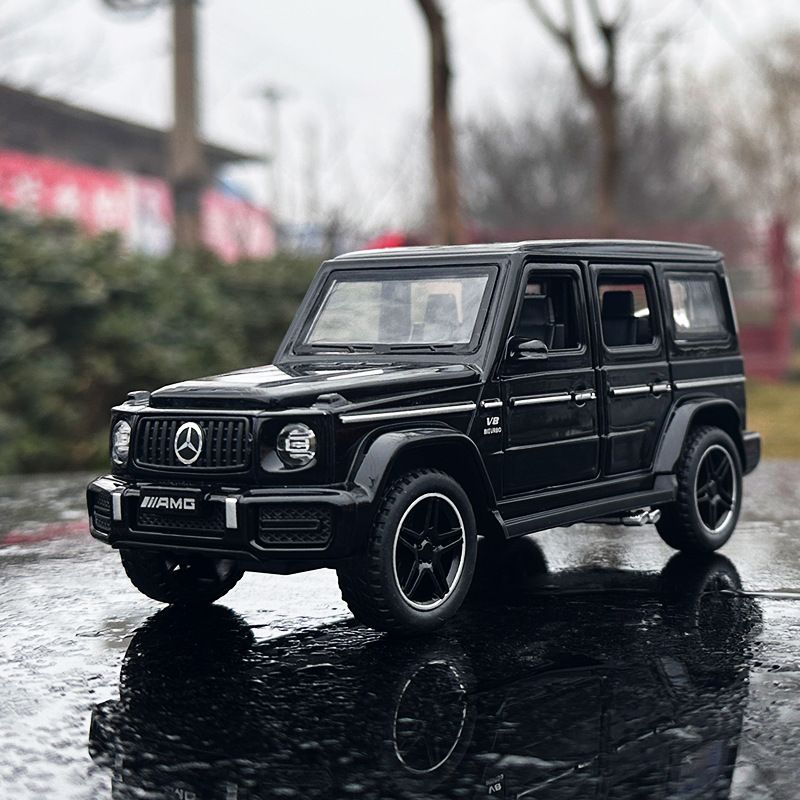 Model Kit Porsche 911 - 1:32 Benz G63 SUV alliage modèle