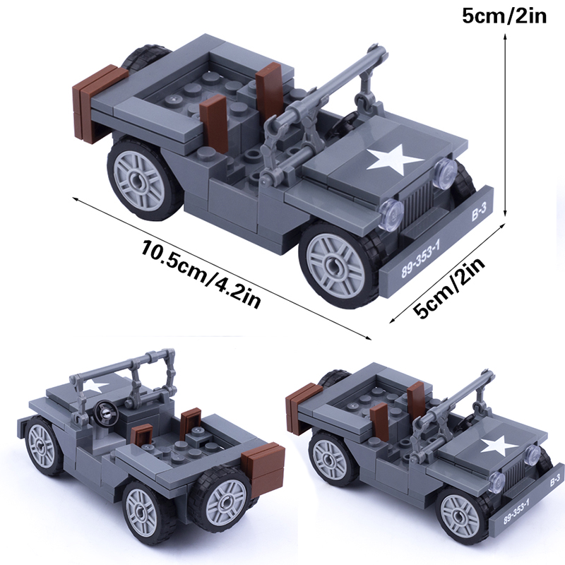 Model Kit Ww2 - Décennie s de construction de véhicules