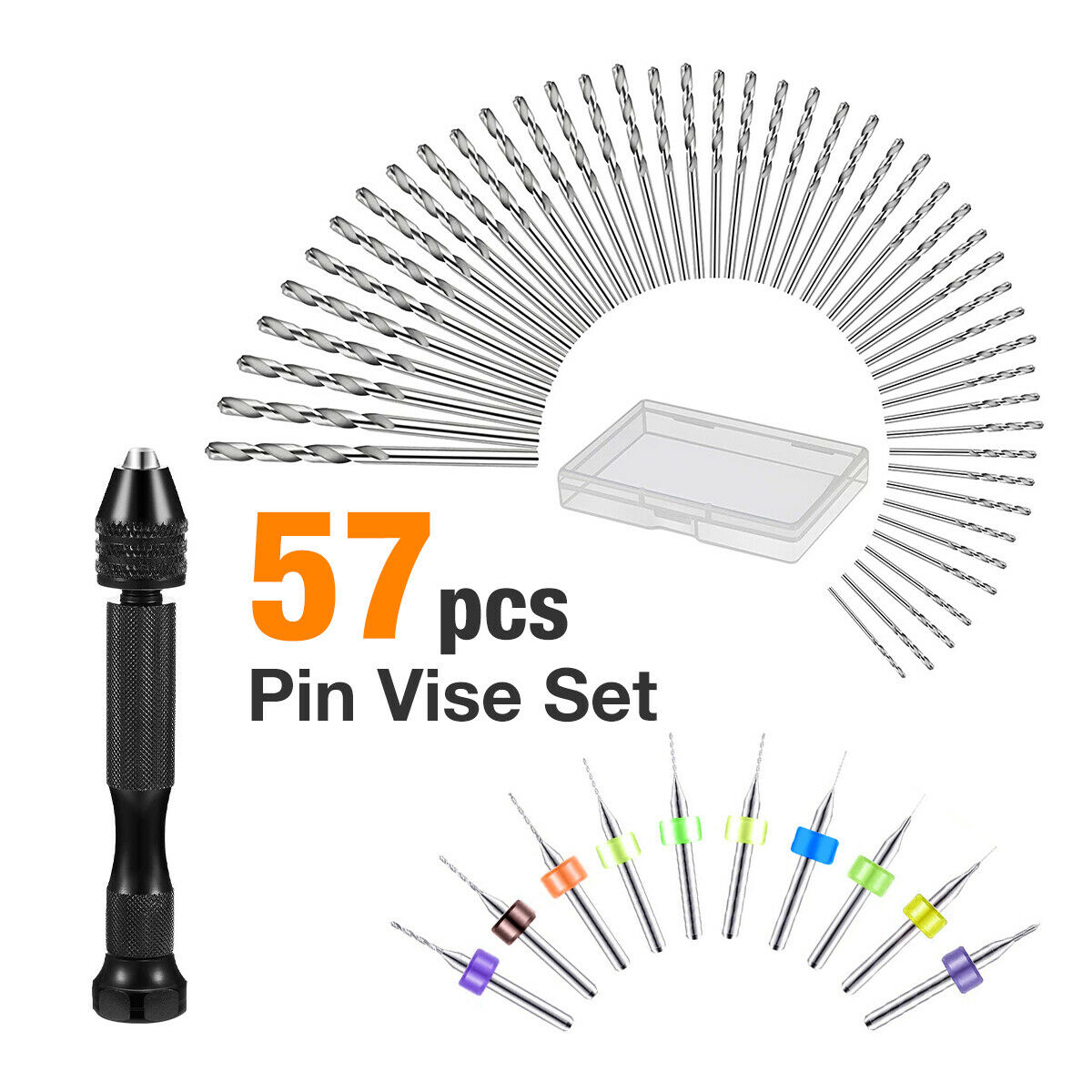 Pin Vice Micro - Perceuse à main en acier allié