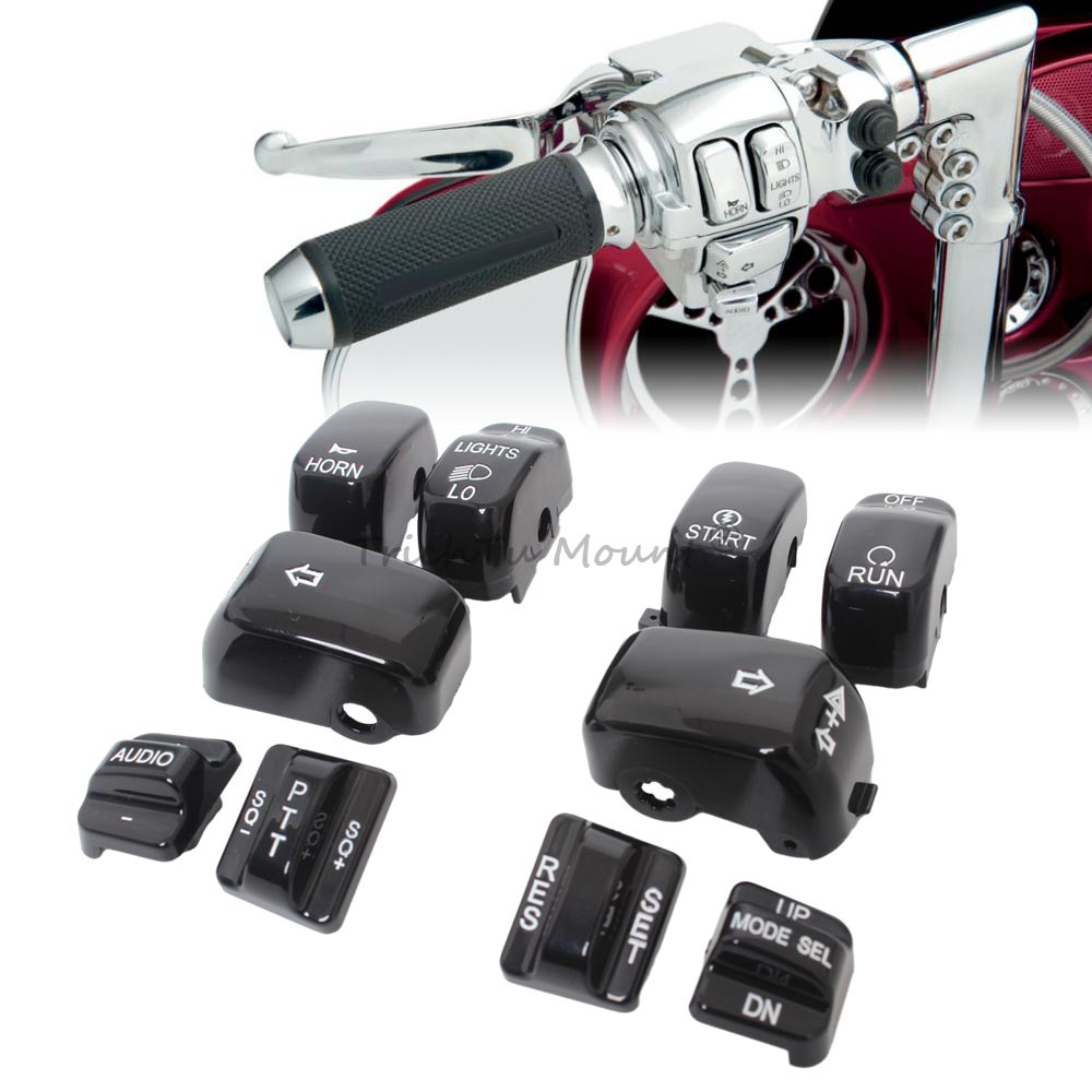 Model Kit Harley Davidson - Capuchons de boîtier de commutateur à