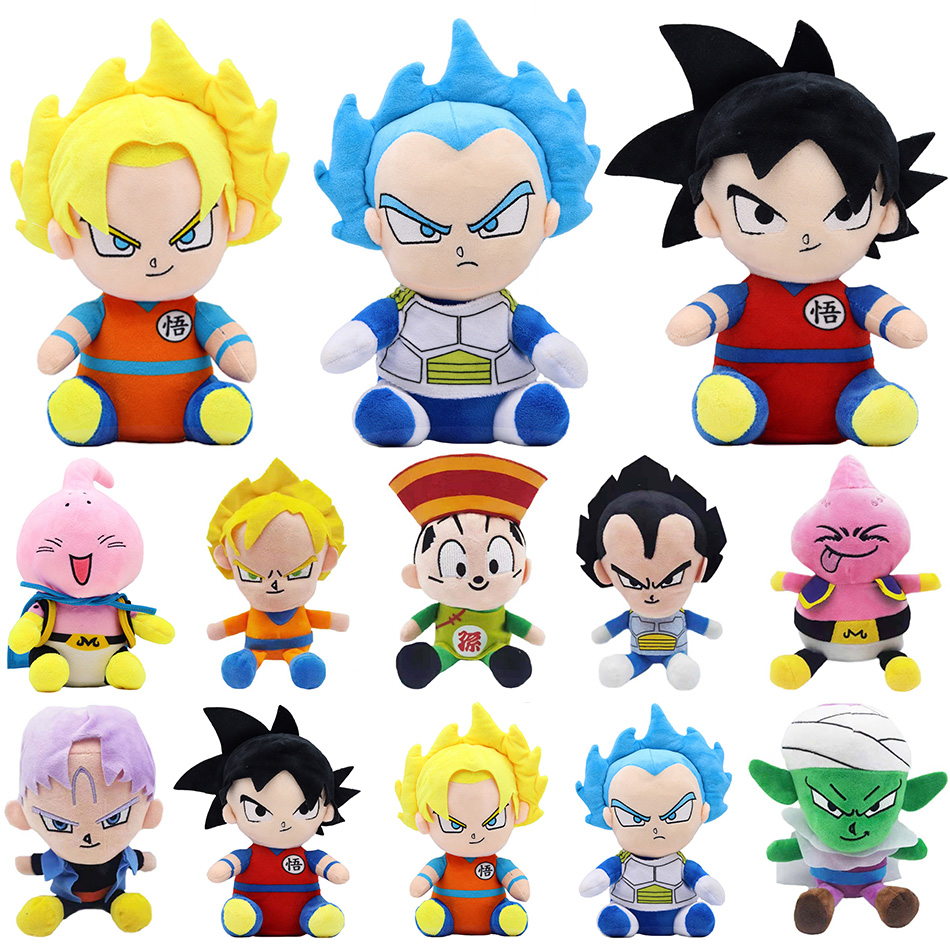 Model Kit Vegeta - Jouets en peluche Dragon Ball japonais,