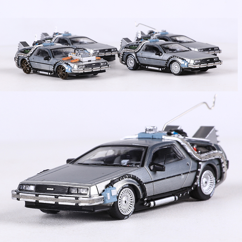 Model Kit Ferrari - MJ 1:64 DeLorean DMC I II