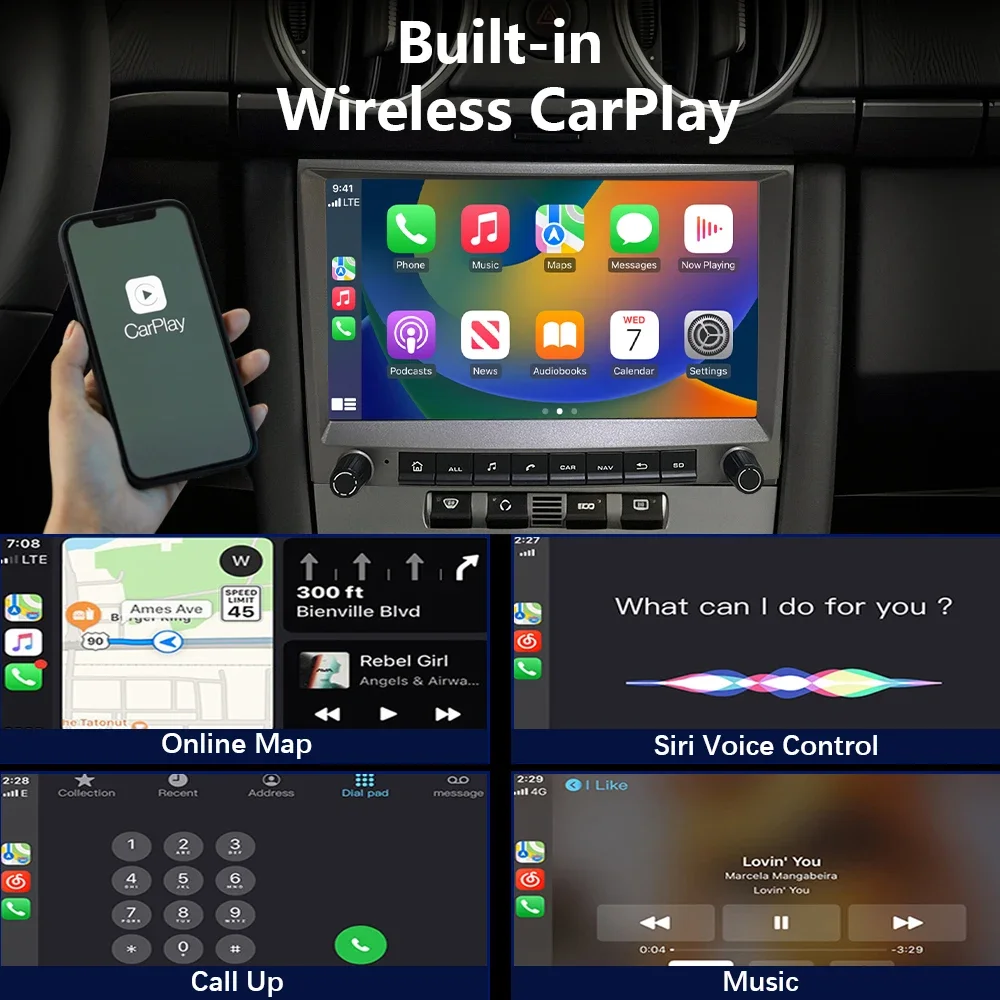 Système de navigation Carplay  - Model Kit Porsche 911 avis et prix