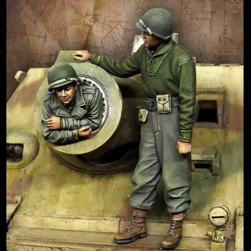 Figurines en résine moulées so - Model Kit Ww2 avis et prix