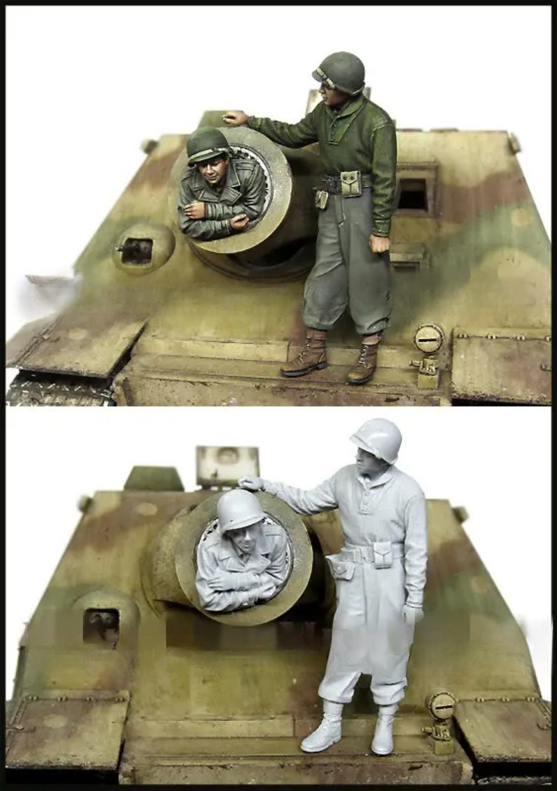 Figurines en résine moulées so - Model Kit Ww2 avis et prix