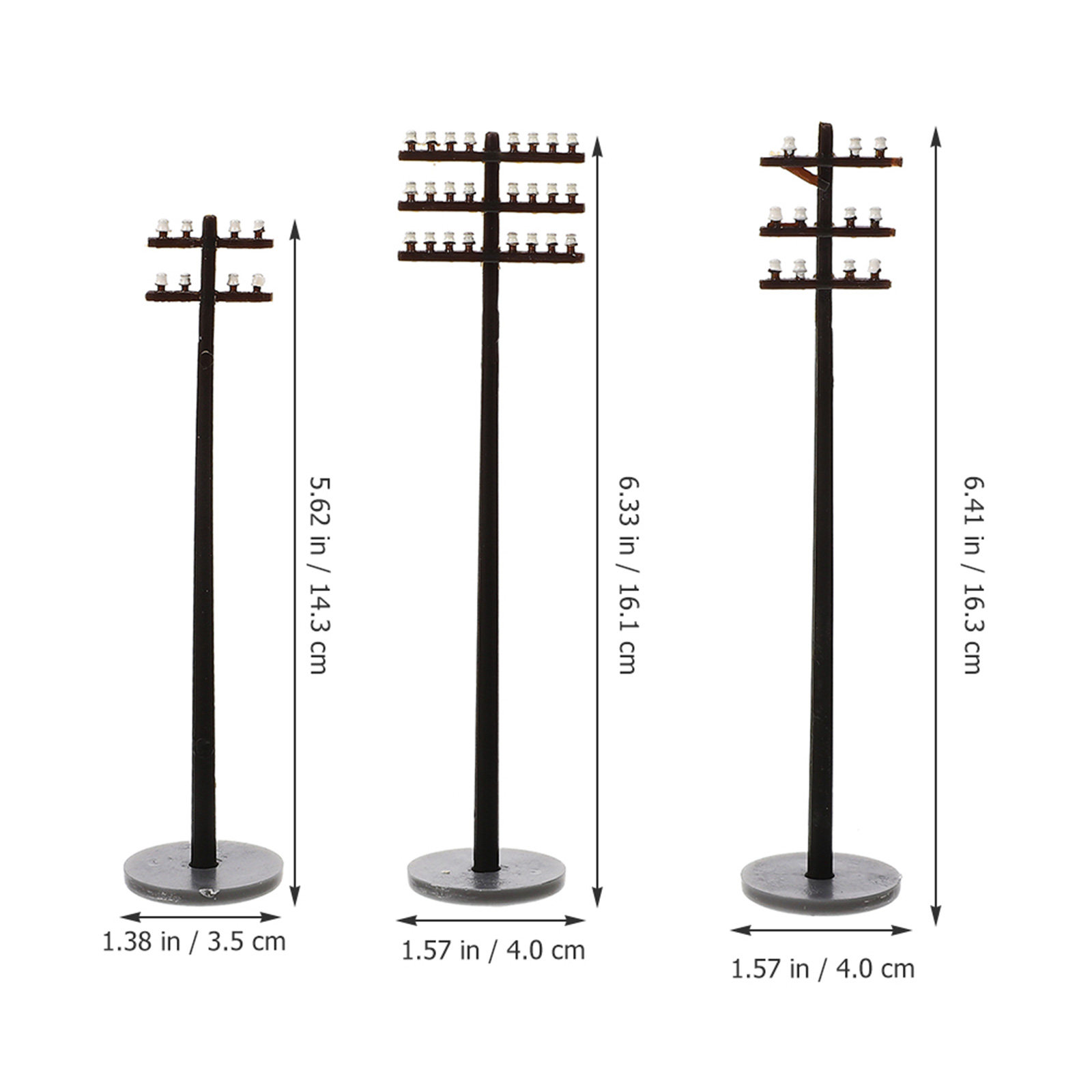 6 poteaux de télégraphe miniat - Model Kit Box avis et prix