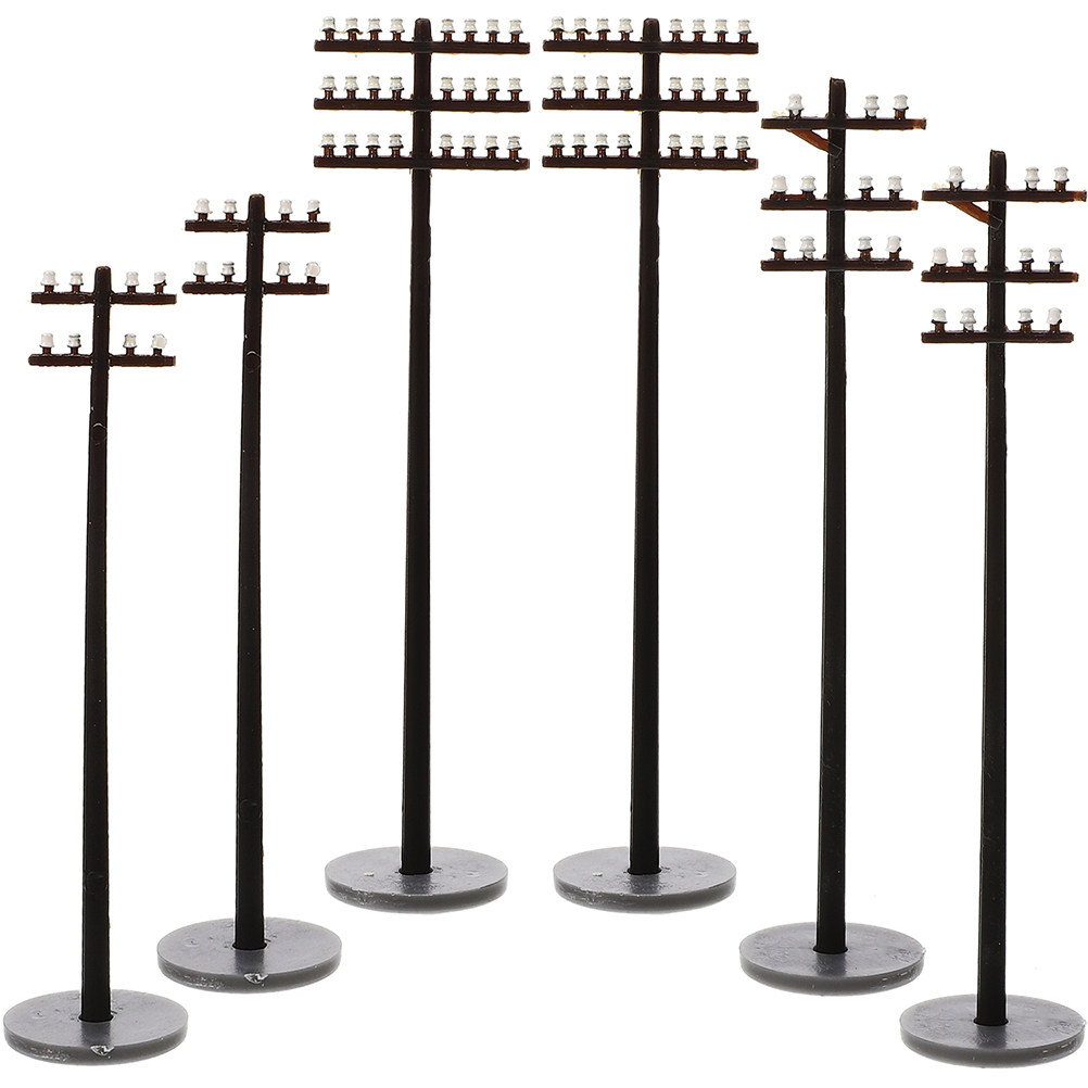 6 poteaux de télégraphe miniat - Model Kit Box avis et prix
