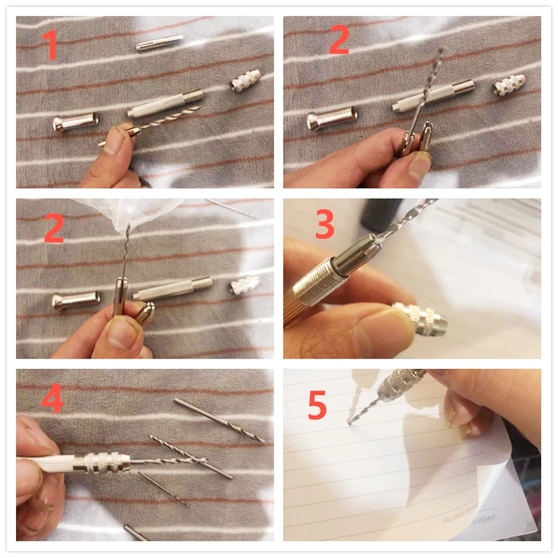 Mèches de perceuse à main étau - Pin Vice Micro avis et prix