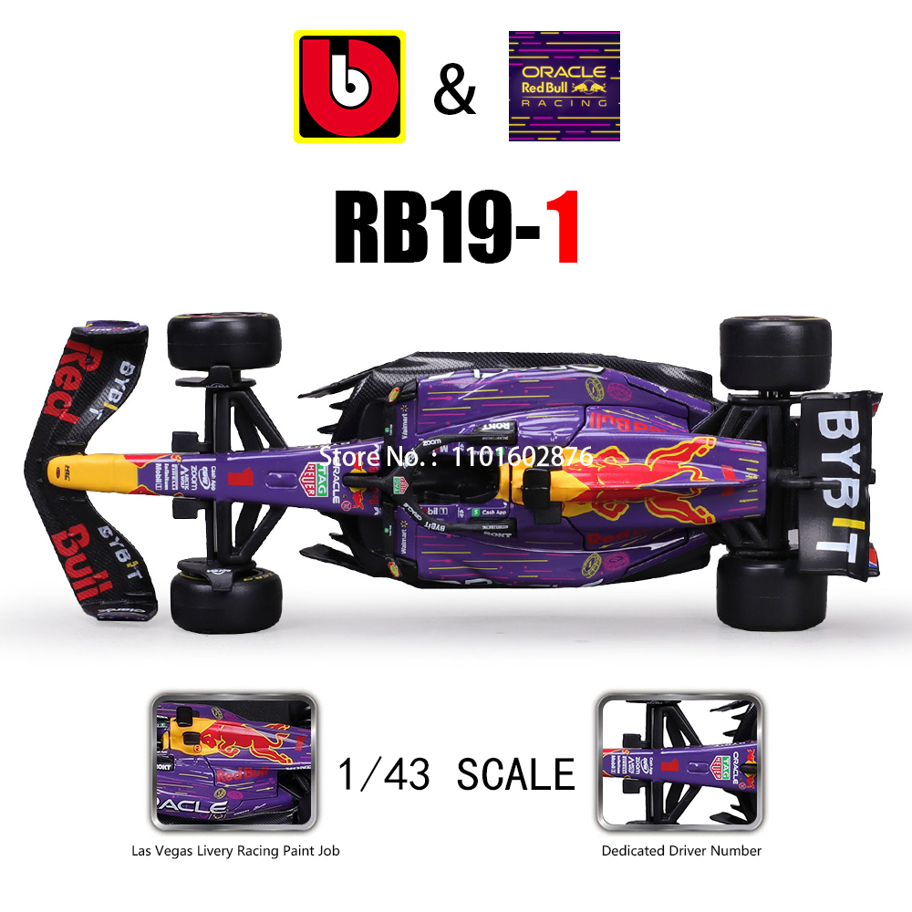 Bburago 1:43 2023 F1 Red Bull  - Model Kit Ferrari avis et prix
