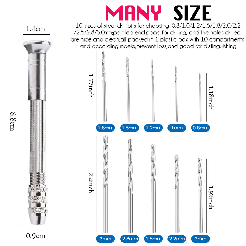 Mini perceuse à main en résine - Pin Vice Micro avis et prix