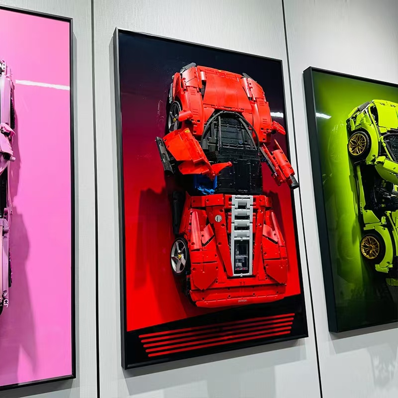 Seul le panneau mural Display  - Model Kit Ferrari avis et prix