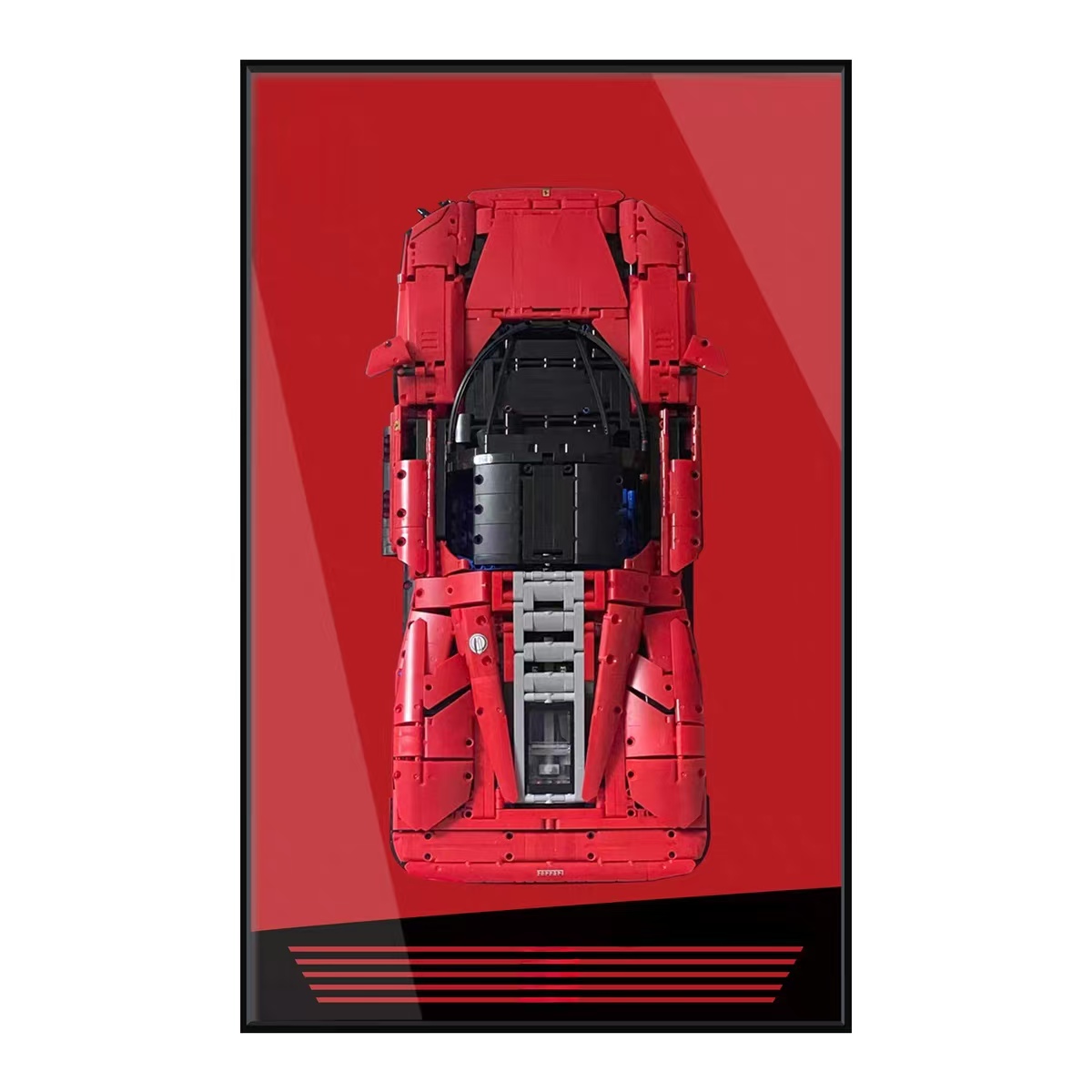 Seul le panneau mural Display  - Model Kit Ferrari avis et prix