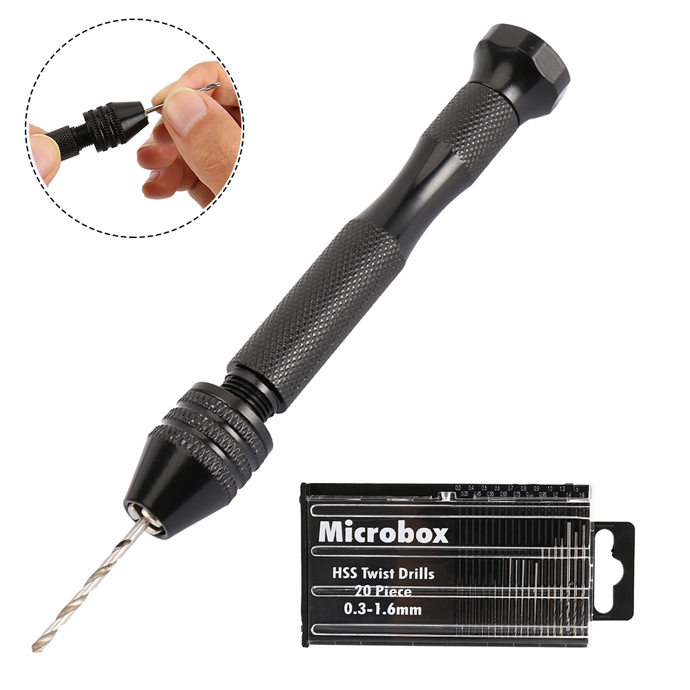 20 pièces Mini forets hélicoïd - Pin Vice Micro avis et prix