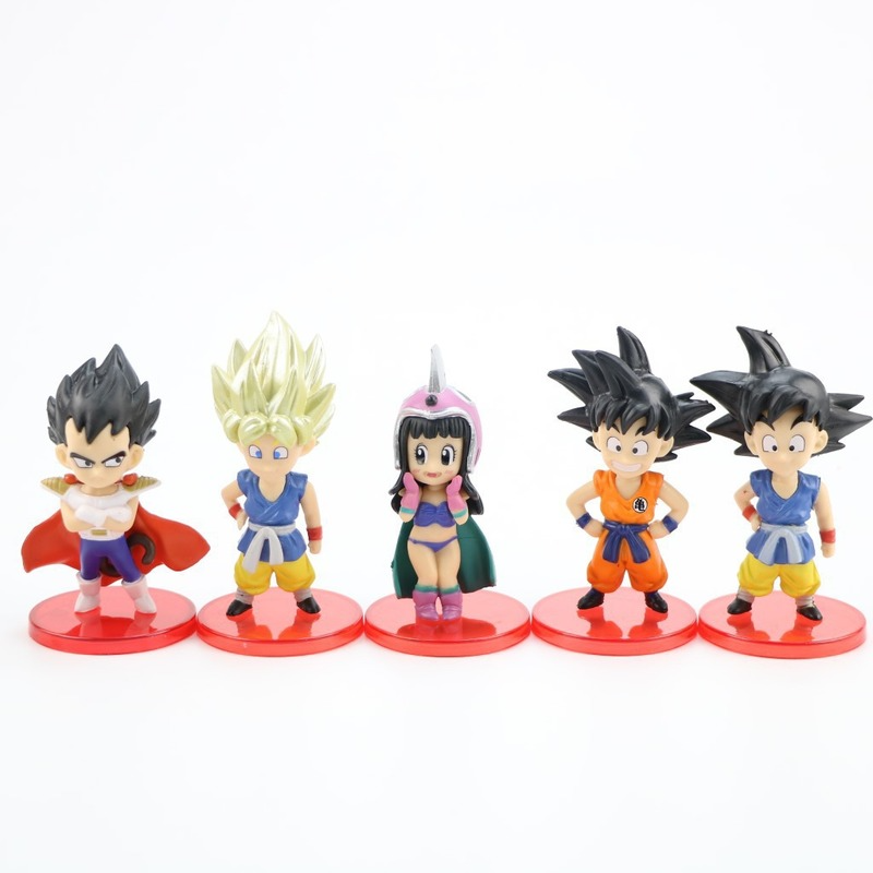 13 pcs/lot dragon Ball mini fi - Model Kit Vegeta avis et prix