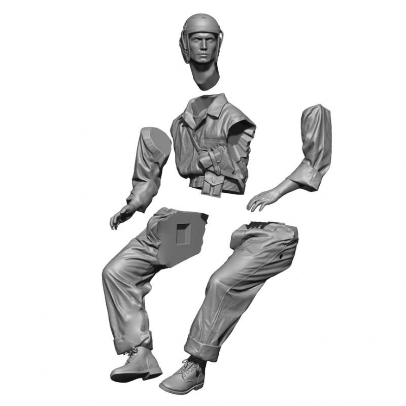 Figurine en résine moulée sous - Model Kit Ww2 avis et prix