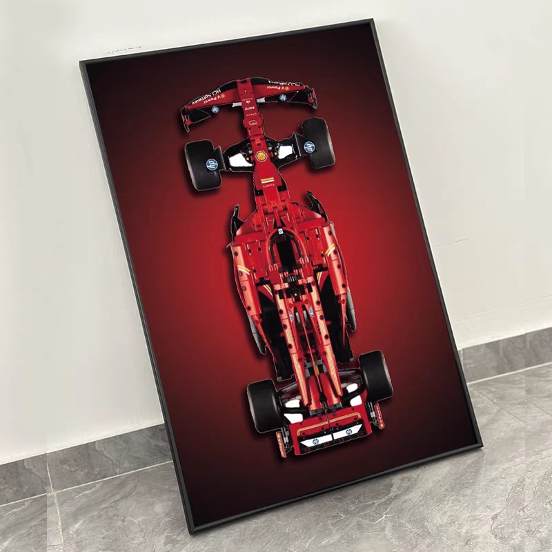 Nouveau panneau mural d'affich - Model Kit Ferrari avis et prix