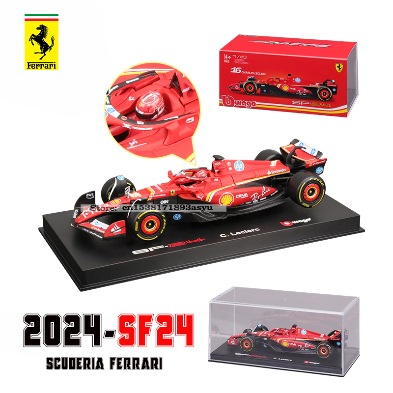 Bburago 1:43 F1 2024 Ferrari S - Model Kit Ferrari avis et prix