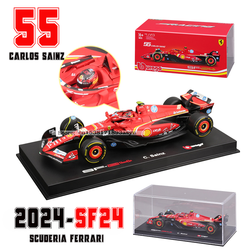 Bburago 1:43 F1 2024 Ferrari S - Model Kit Ferrari avis et prix
